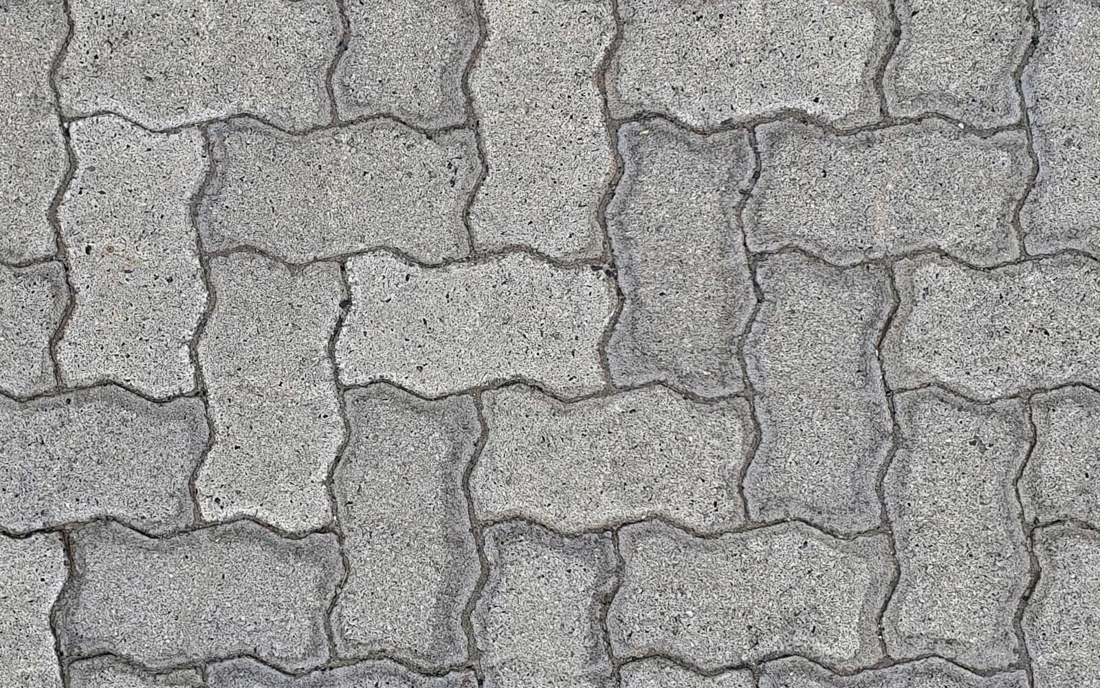 Clean interlocking pavers after pressure washing